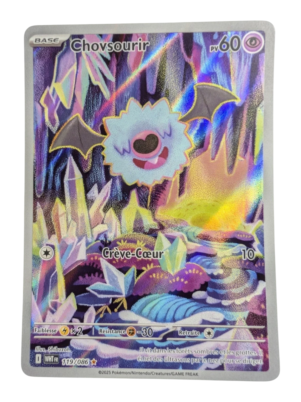 Pokemon Chovsourir 119/086  - AR - FR M
