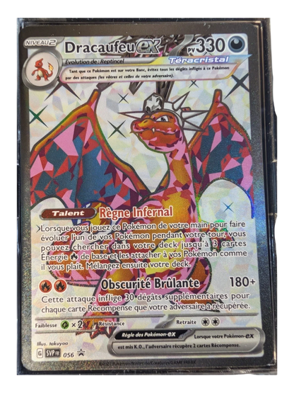 Pokemon DRACAUFEU 56  056  EX  -Full Art - FR NEUF