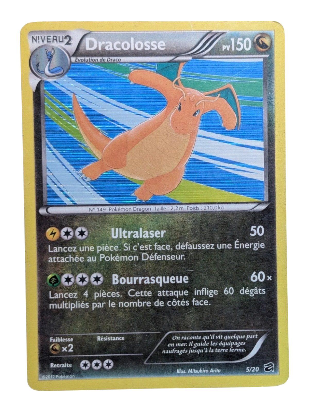 Pokemon Dracolosse  005/20   -HOLO-FR GD