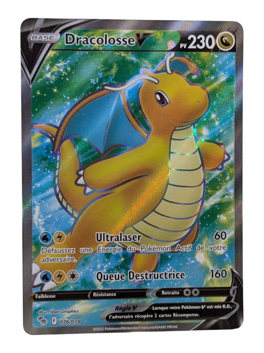 Pokemon Dracolosse V 76/ 78  076/078 EB10.5-Ultra Rare -FR NM