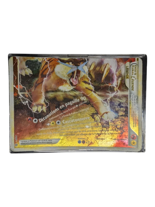 Pokemon Entei & Raikou Légende 91/95 091/095 Ultra Rare -FR PL