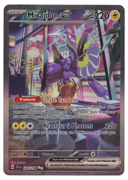 Miraidon ex 244/198 - recto