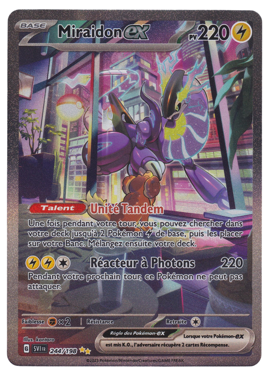 Miraidon ex 244/198 - recto