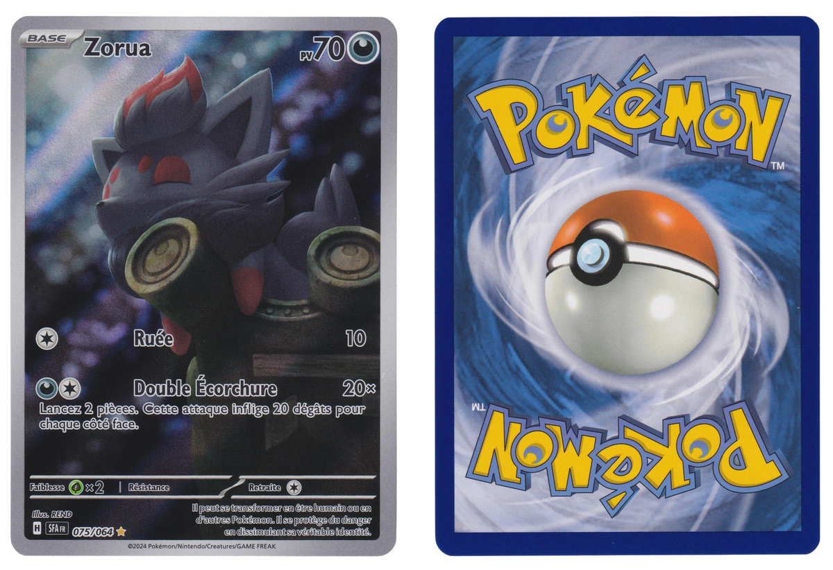 Zorua 075/064 - PKM-SFA-075064-260825015756 - recto et verso