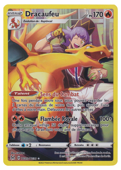 Dracaufeu TG03/TG30 - recto