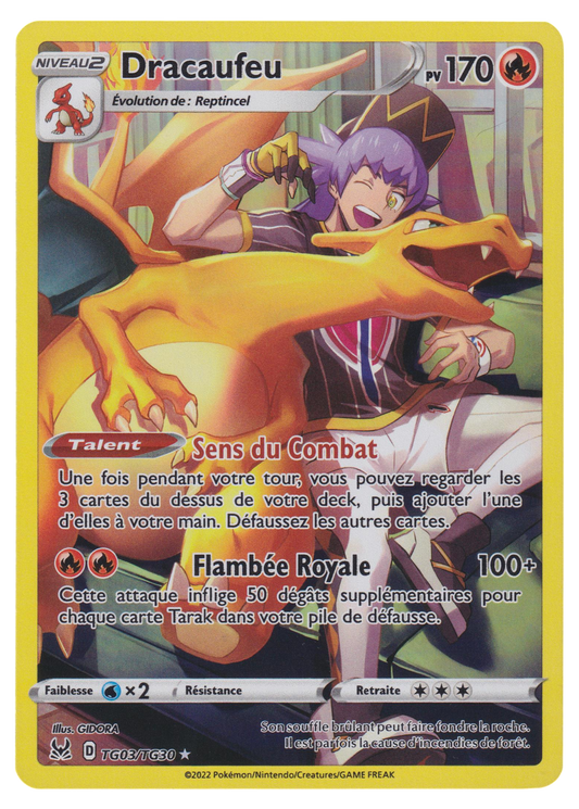 Dracaufeu TG03/TG30 - recto