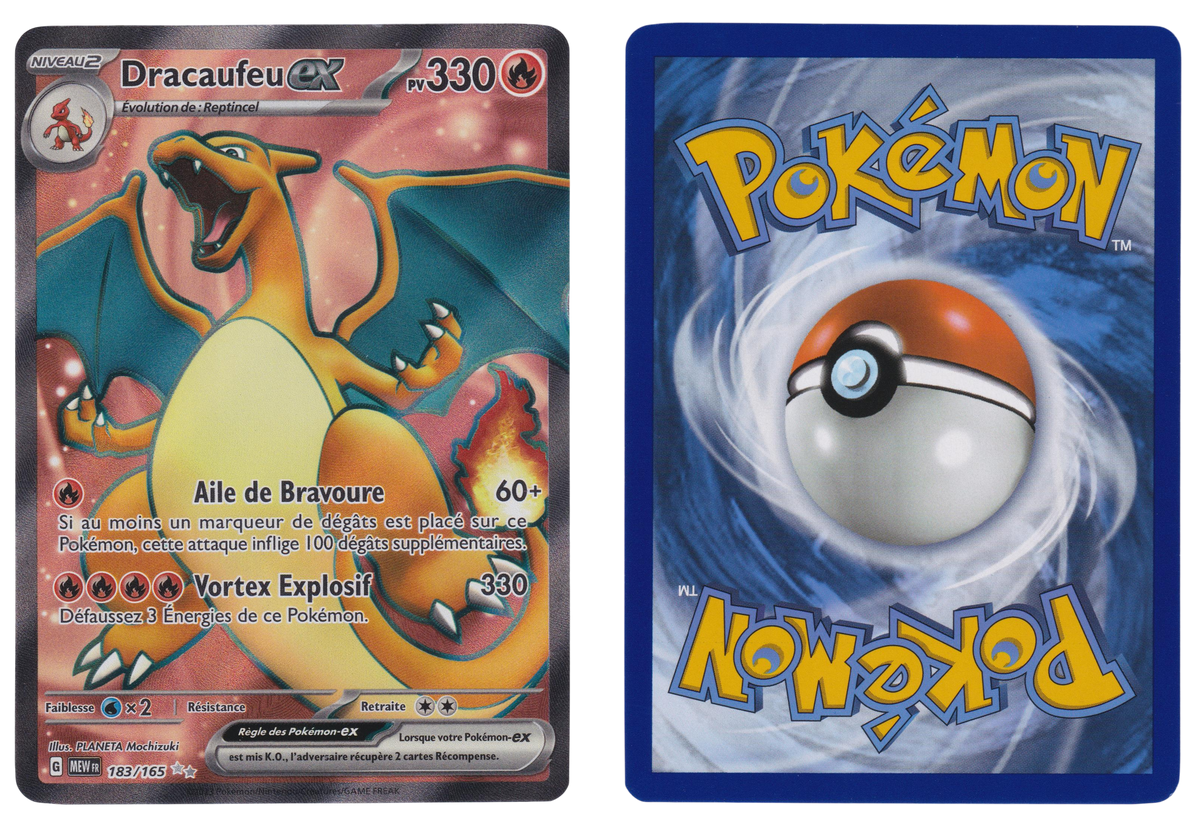 Dracaufeu ex 183/165 - PKM-MEW-183165-260825010811 - recto et verso