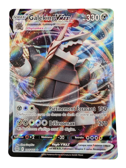 Pokemon Galeking VMAX 097/172  - Ultra Rare-FR NM