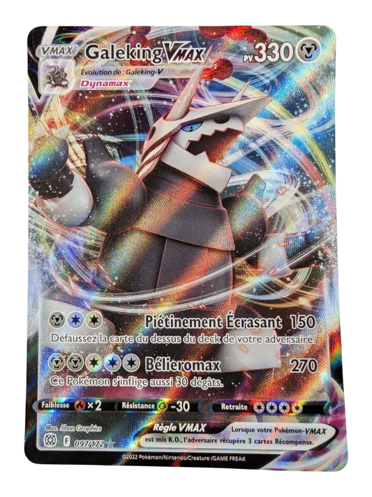 Pokemon Galeking VMAX 097/172  - Ultra Rare-FR NM
