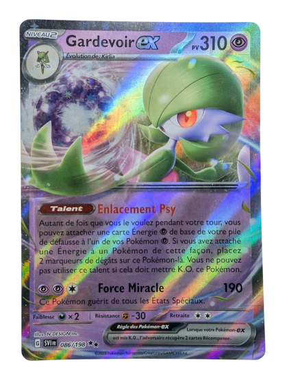 Pokemon Gardevoir EX 086/198   - Double Rare - FR NM
