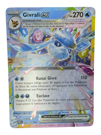 Pokemon Givrali Ex 026/31 - Double Rare -FR NM
