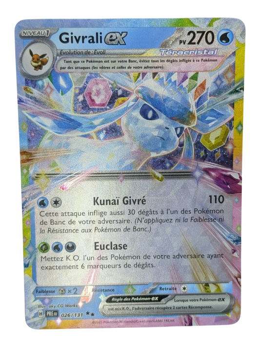 Pokemon Givrali Ex 026/31 - Double Rare -FR NM
