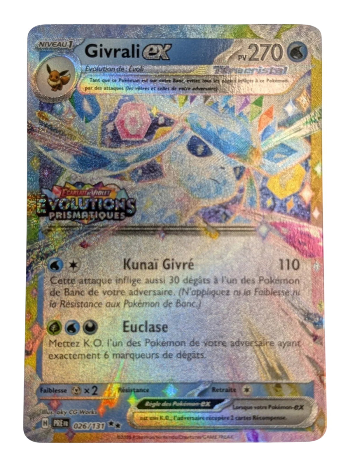 Pokemon Givrali ex  26/131 026/131 -PROMO-FR NM