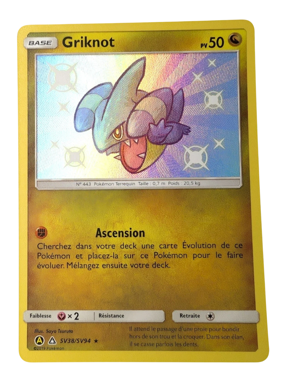 Pokemon Griknot SV38/SV94 Shiny - FR