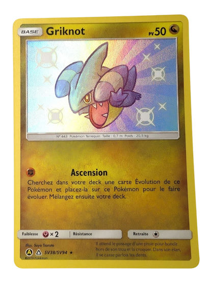 Pokemon Griknot SV38/SV94 Shiny - FR