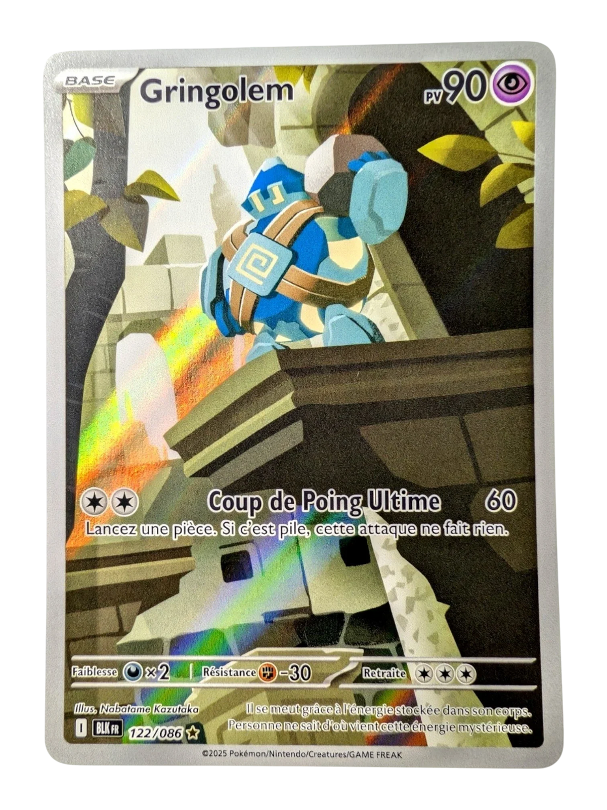 Pokemon Gringolem  122/086   EV10.5 - AR- FR NM
