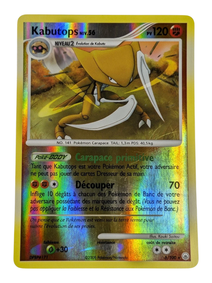 Pokemon Kabutops 6/100 006/100   -Reverse - FR EXCLT