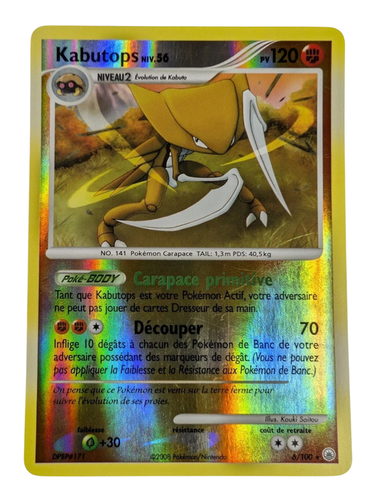 Pokemon Kabutops 6/100 006/100   -Reverse - FR EXCLT