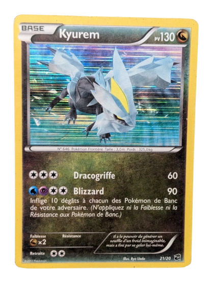 Pokemon Kyurem 021/20 PROMO Coffre des Dragons EX - Holo - FR GOOD