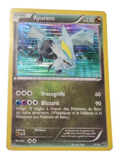 Pokemon Kyurem 021/20 PROMO Coffre des Dragons EX - Holo - FR GOOD