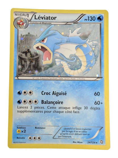 Pokemon Leviator 24/124 Rare -HOLO-FR EXCELLENT