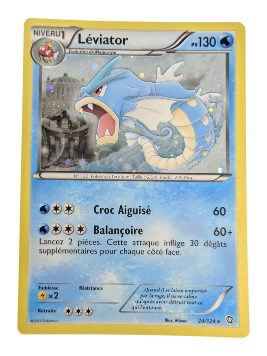 Pokemon Leviator 24/124 Rare -HOLO-FR EXCELLENT