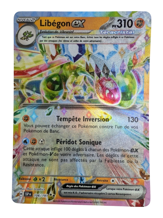 Pokemon Libegon ex 106/191  - Double Rare - FR NM