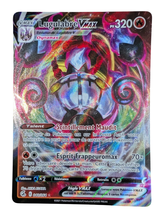 Pokemon Lugulabre Vmax  40/264 040/264  - Ultra-rare -  FR NM