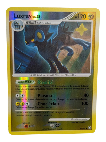 Pokemon Luxray  8/146 008/146 reverse Holo -Reverse Holo- FR