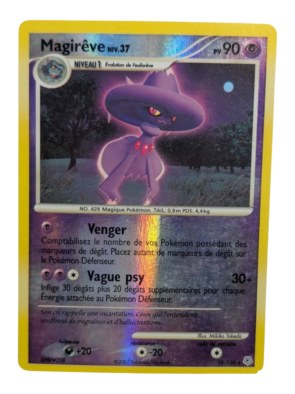 Pokemon Magirêve Holo Reverse 010/130  FR