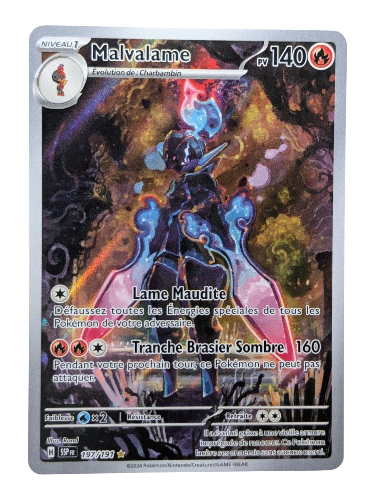 Pokemon Malvalame 197/191   -AR - FR NM