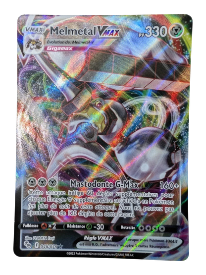 Pokemon Melmetal Vmax 048/078  - Ultra-rare -  FR NM