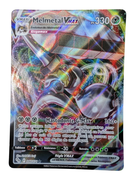 Pokemon Melmetal Vmax 048/078  - Ultra-rare -  FR NM