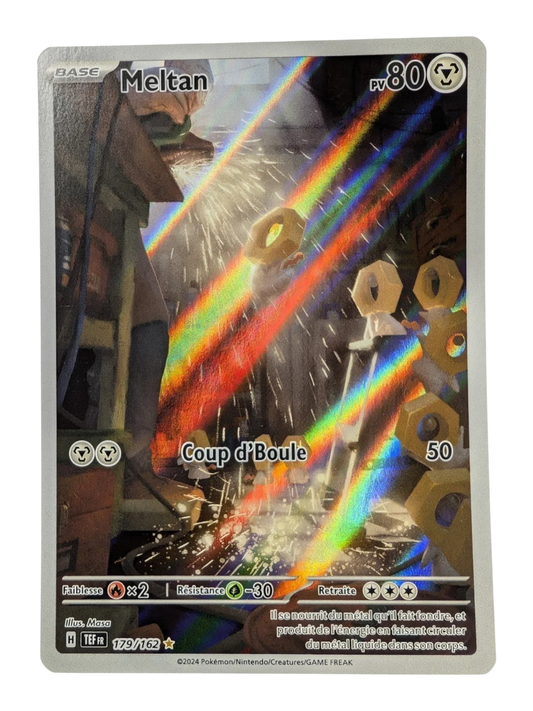 Pokemon MELTAN 179/162- Holo Secrète -   FR NEUF