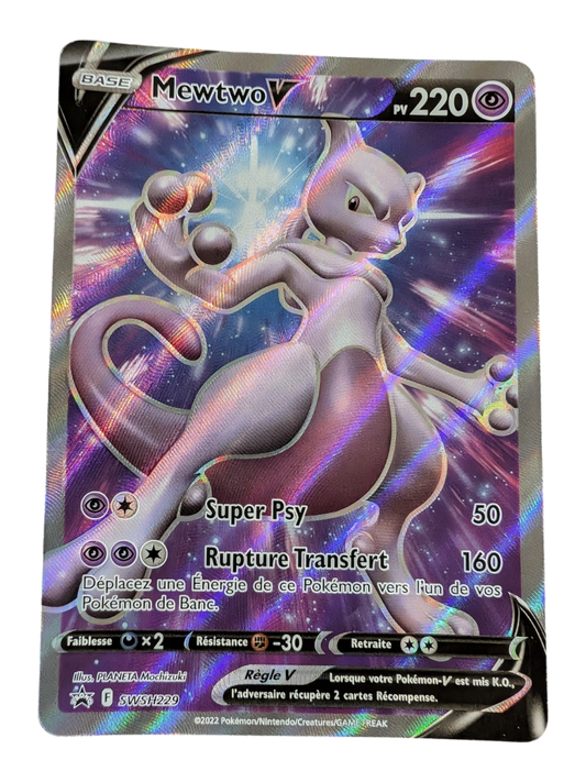 Pokemon MewTwo SWSH 229 - PROMO  -FR NM