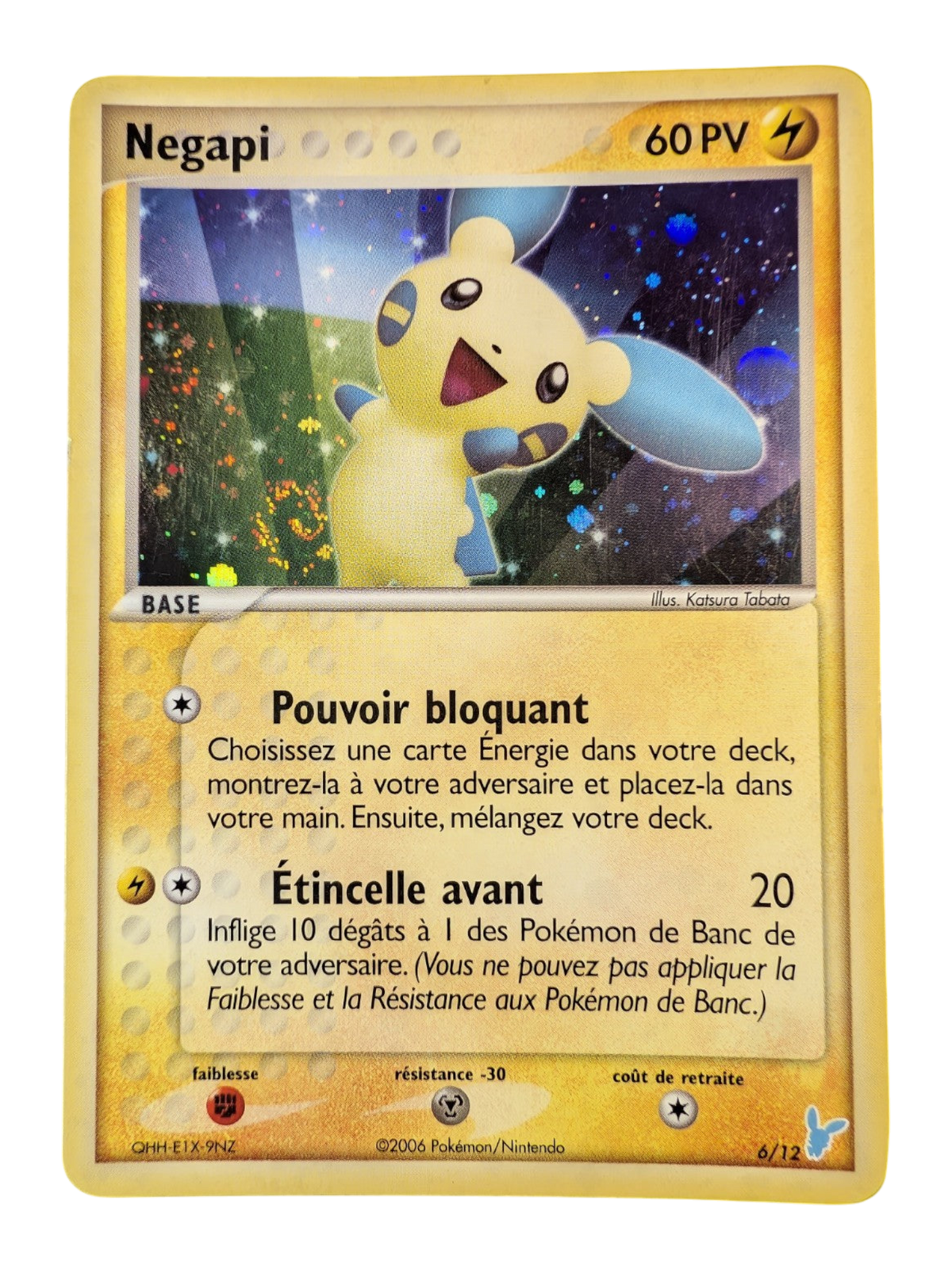 Pokemon Negapi 6/12 006/12  Kit Dresseur - PROMO-FR EXCL