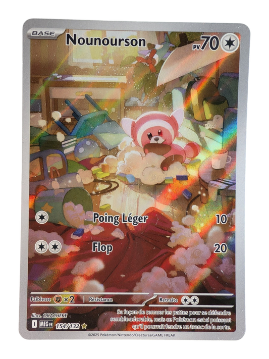 Pokemon Nounourson 154/132 AR-FR NM