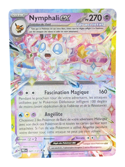 Pokemon Nymphali EX 041/131 - Double Rare-FR NM