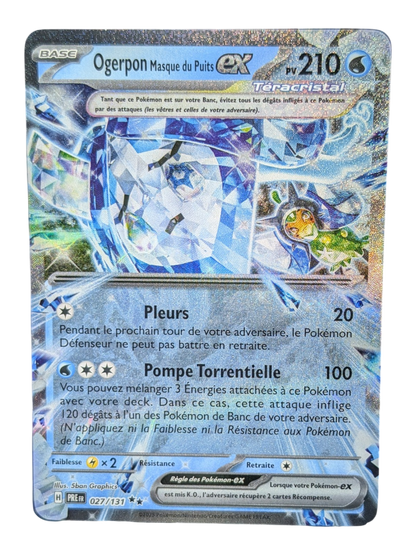 Pokemon Ogerpon  Ex 027/131 -FR NM