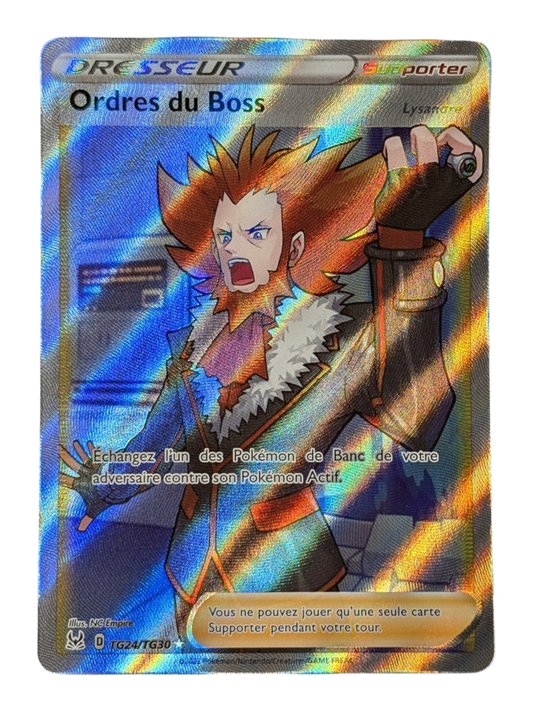Pokemon Ordre du Boss TG24/TG30 -AR -Fr NM