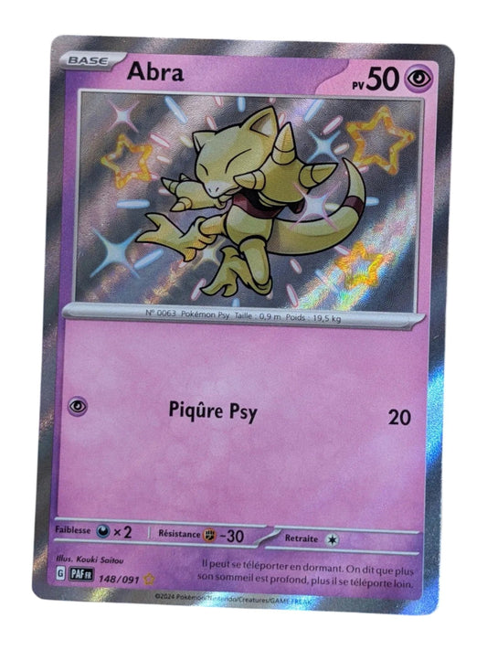 Pokemon  Abra 148/91 - SHINY-FR NM