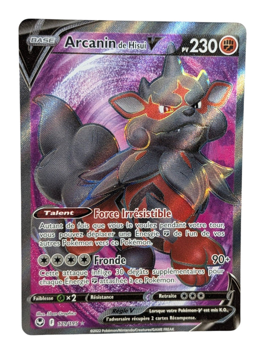 Pokemon Arcanin  V 179/195  - Full Art-FR NM