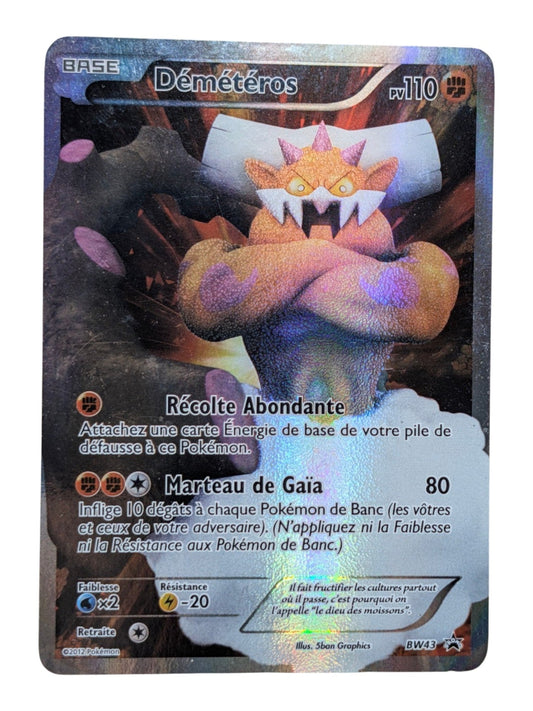 Pokemon Déméteros 195/182 BW43 Promo Black Star  -Full Art-FR GD