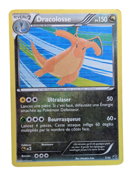 Pokemon Dracolosse  005/20   -HOLO-FR GD