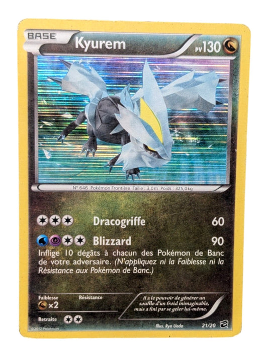 Pokemon Kyurem 021/20 PROMO Coffre des Dragons EX - Holo - FR GOOD
