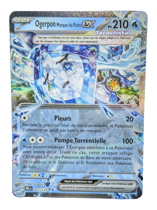 Pokemon Ogerpon  Ex 027/131 -FR NM