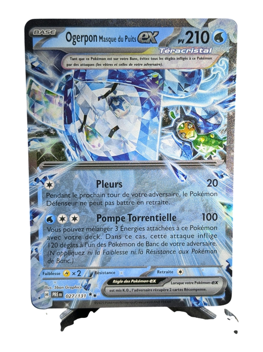 Pokemon Ogerpon  Ex 027/131 -FR NM