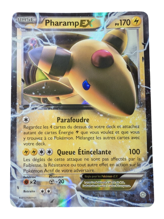 Pokemon Pharamp EX 027/98 (27/98) XY -Ultra Rare-FR ECXL