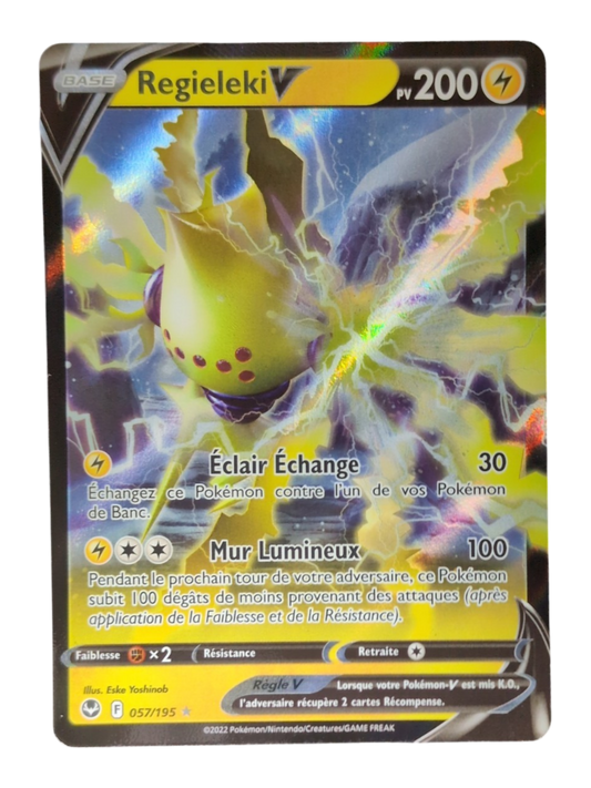 Pokemon Regieleki V 057/195  - Ultra Rare  -FR NM