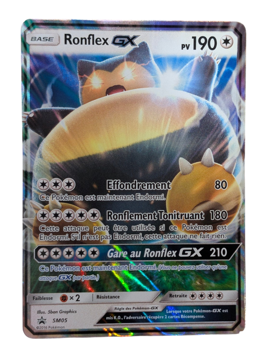 Pokemon  Ronflex GX SM05 - Promo -FR NM